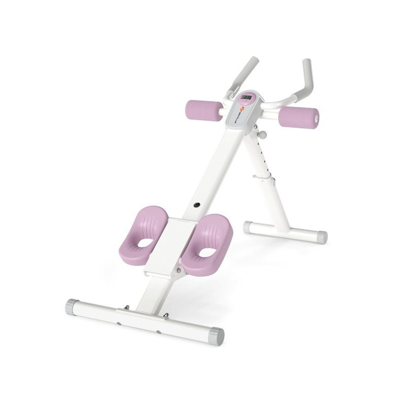 Adjustable Abdominal Trainer Ab Workout Machine Foldable Ab Cruncher - Monochyme